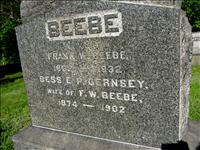 Beebe, Frank W. and Bessie P (Gernsey)